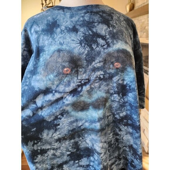 Vintage 90s Disney Mighty Joe Young Gorilla Tie Dye Animal‎ Kingdom Shirt XL - Picture 4 of 8